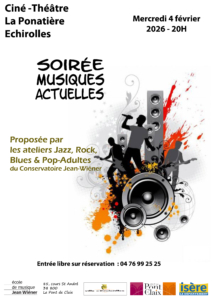 Soirée Musiques Actuelles Me.4 février 2026 PONA