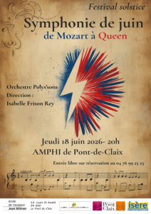 Je. 18 juin 2026 AMPHI Polys'sons